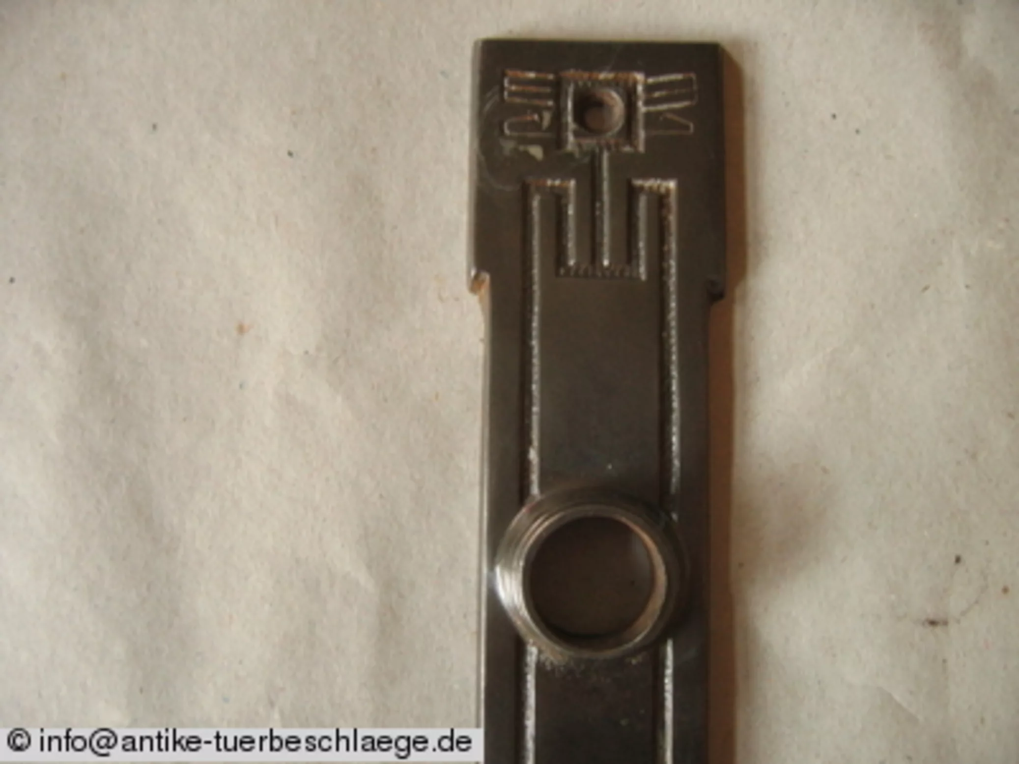 Antike Türklinke floraler geometrischer Jugendstil – Ansicht 2