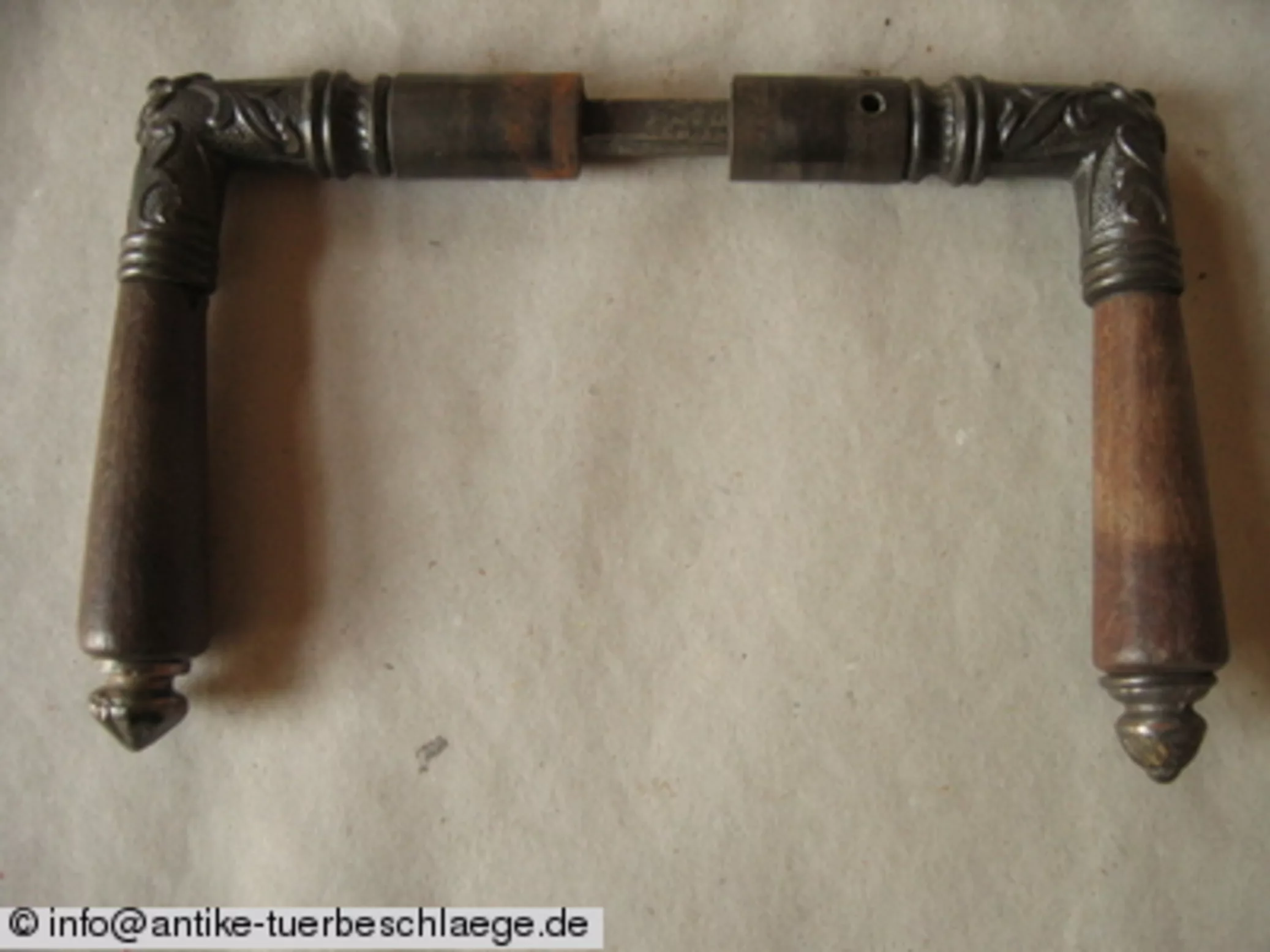 Antike Türklinke floraler geometrischer Jugendstil – Ansicht 4