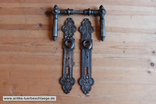 Antiker Türdrücker Jugendstil Sonnenblume #5