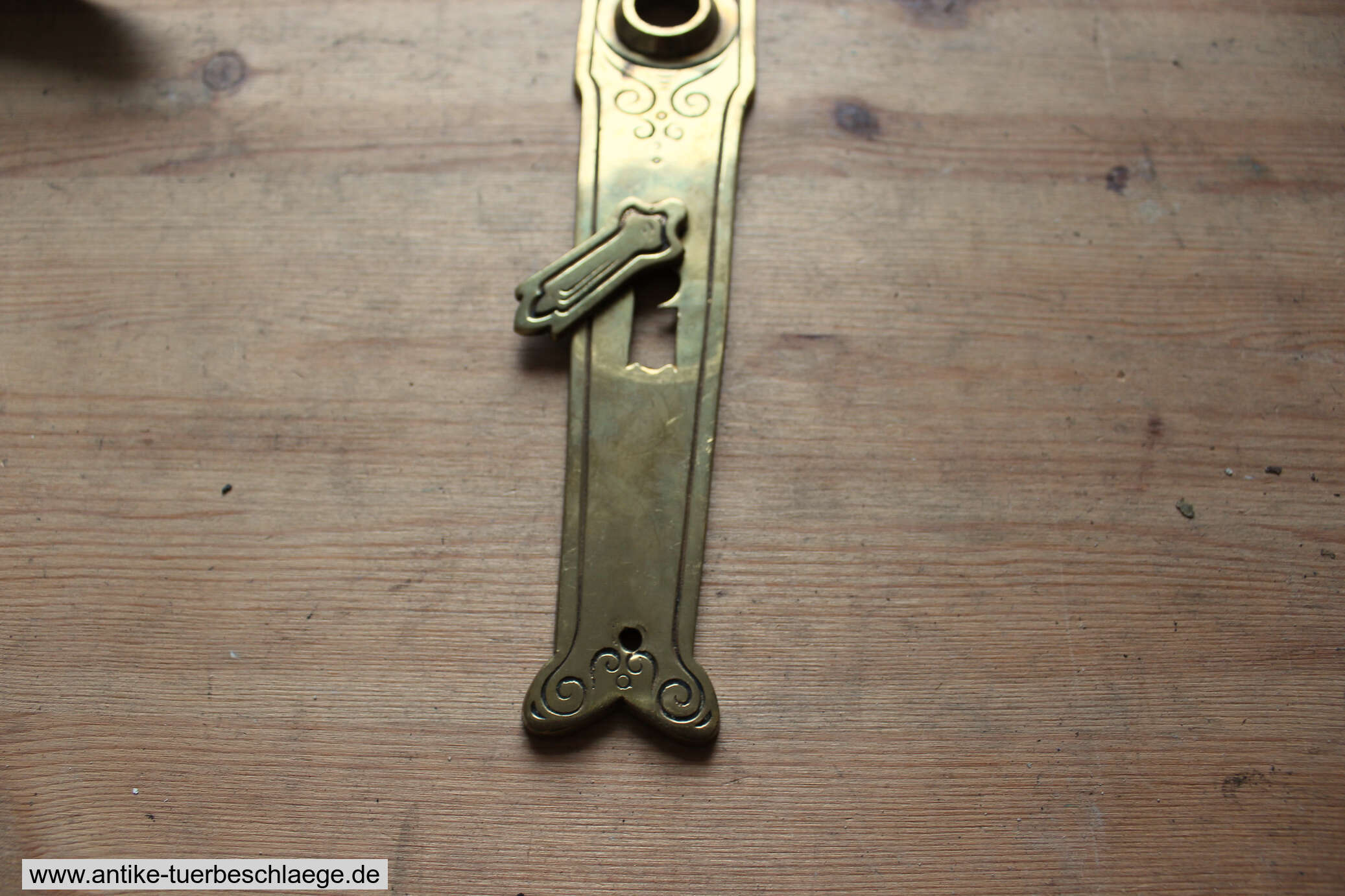 Antiker Türdrücker Jugendstil 1920 – Ansicht 3